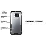 Wholesale Galaxy S7 Clear Defense Hybrid Case (Black)